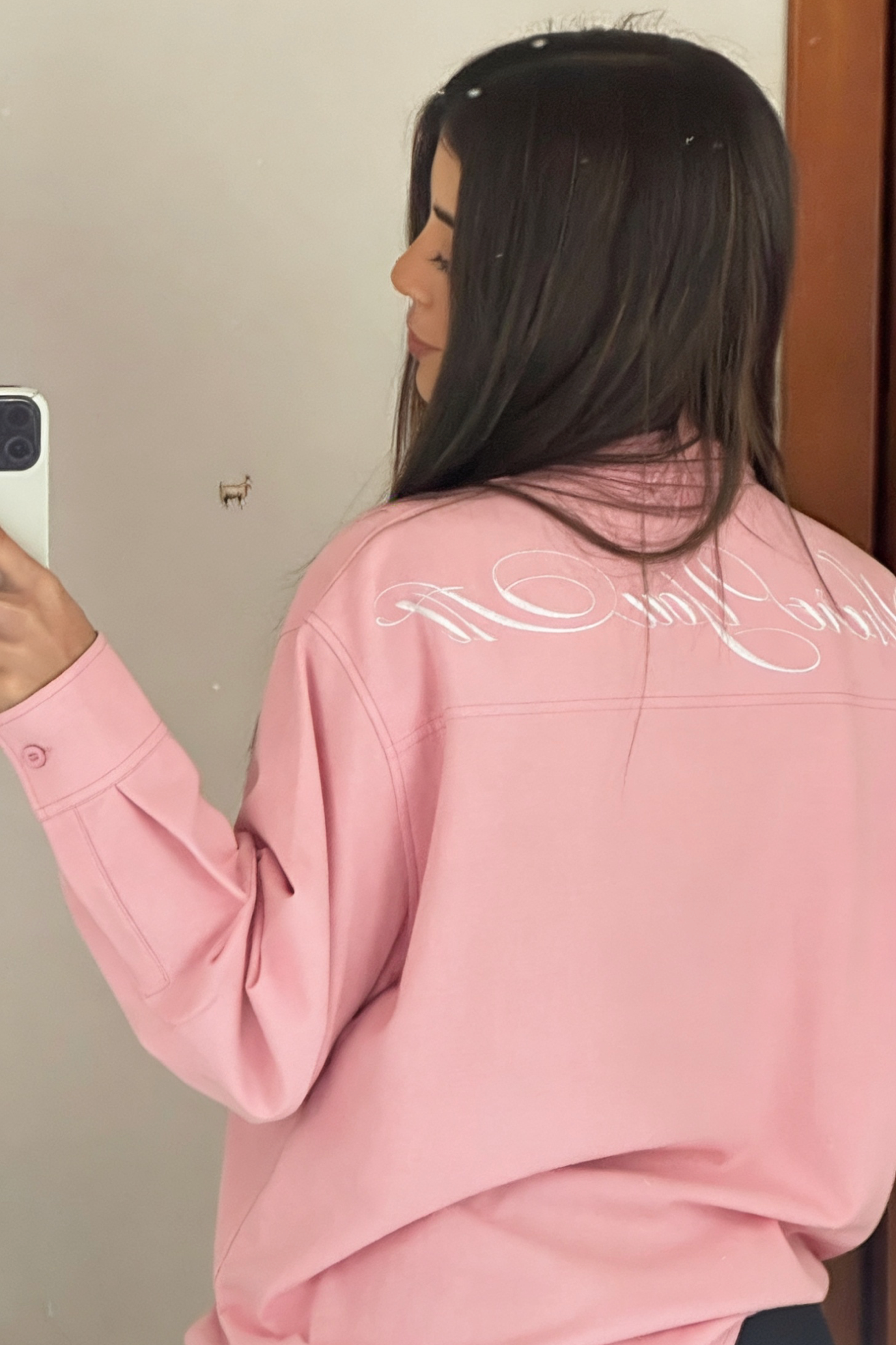 Camicia Boxy Baby Pink