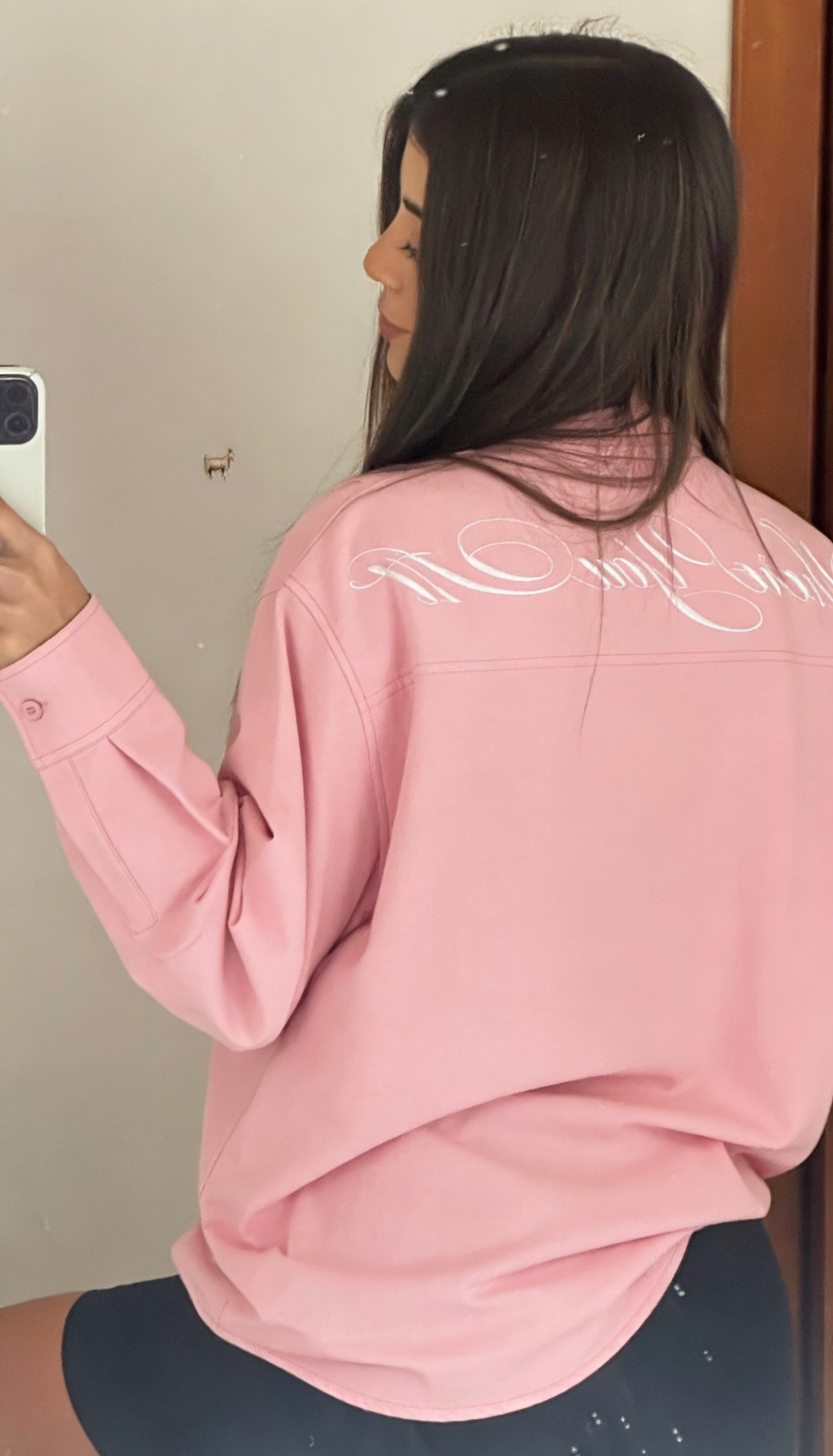 Camicia Boxy Baby Pink